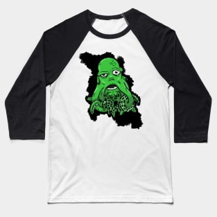 Octopus green Baseball T-Shirt